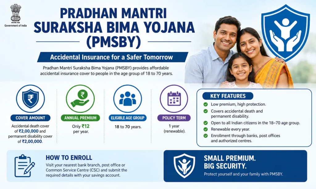 pradhan mantri suraksha bima yojana