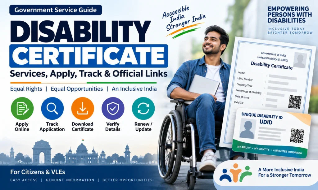 disability certificate