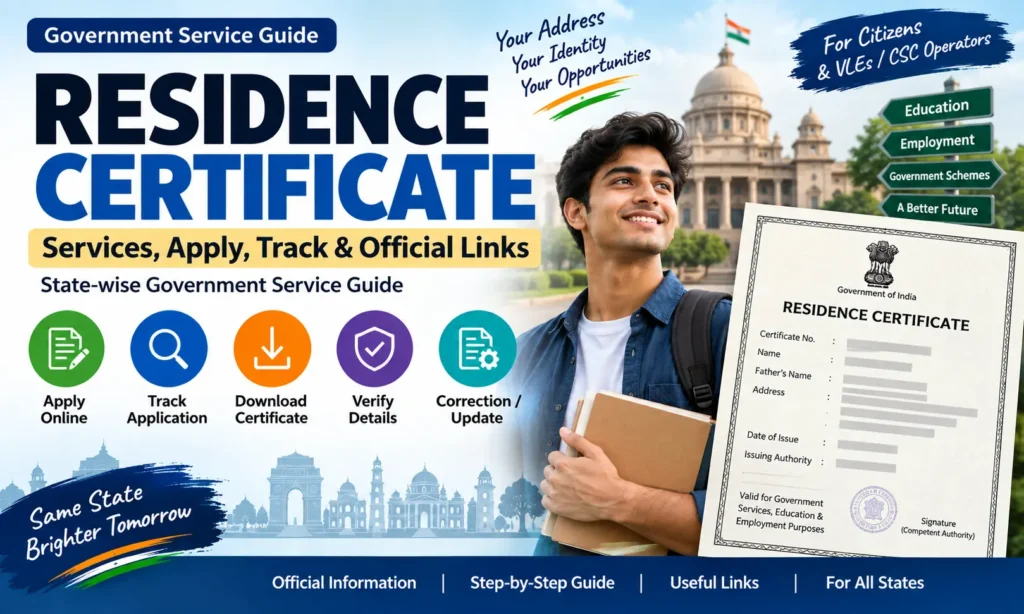 residence certificate