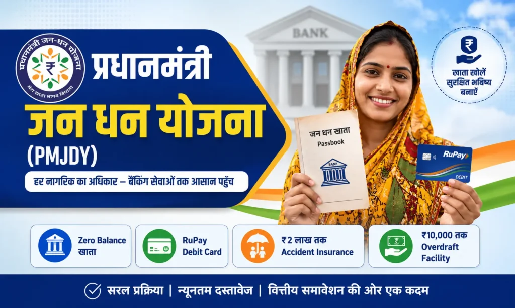 pradhan mantri jan dhan yojana