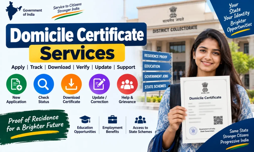 domicile certificate
