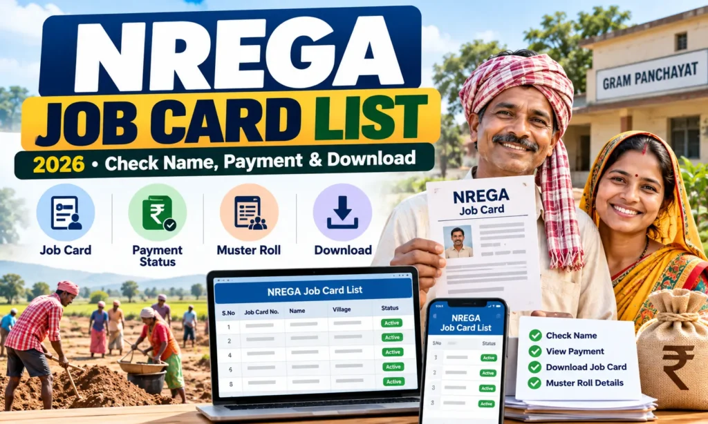 nrega job card list